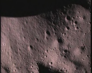 Image taken by the Moon Impact Probe - 14 Nov 2008
